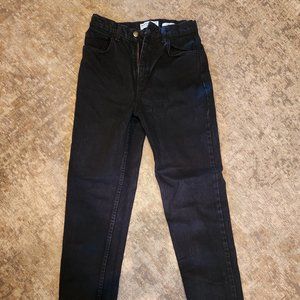 American Apparel High Rise Jeans Size 27 Straight Leg